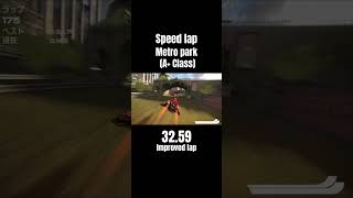 #wipeoutomegacollection Speed lap Metro park A+ class 32.59 (Improved lap)