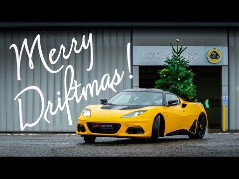 Lotus desea Feliz Navidad con drift puro