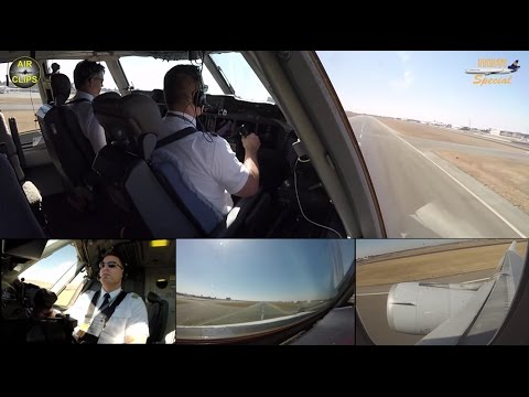 LH Cargo MD 11F ULTIMATE COCKPIT MOVIE 3/4 to Nairobi,FULL ATC [AirClips full flight series]