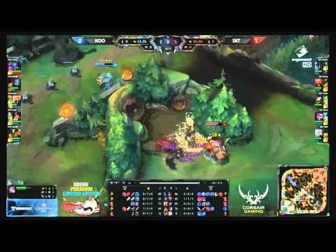 SK Telecom T1 vs. KOO Tigers | LCK Summer Split 2015 | W3D1 Game 2