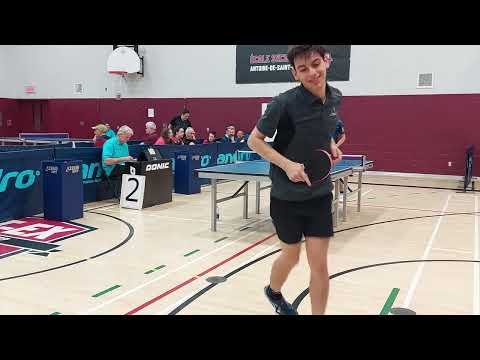 Zakria 1997 vs Rafael 2227(temporary) - DivA 3rd/4th - Circuit Quebecois Ping-Pong Depot #216