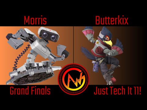 AWG Just Tech It 11 Grand Finals - Morris (ROB) Vs Butterkix (Falco) Smash Ultimate - SSBU