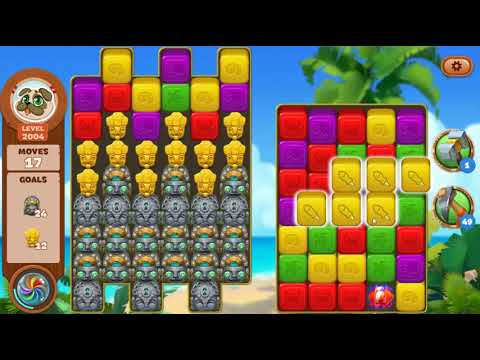 Lost Island Blast Adventure Level 2004 NO BOOSTERS - A S GAMING