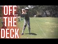 How to Hit Your Fairway Woods Beautifully Clean Off the Turf