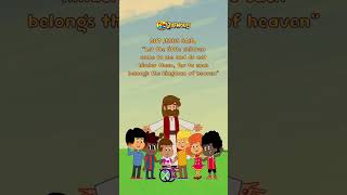 Jesus loves the little children ❤️ - 3LittleWords #shorts