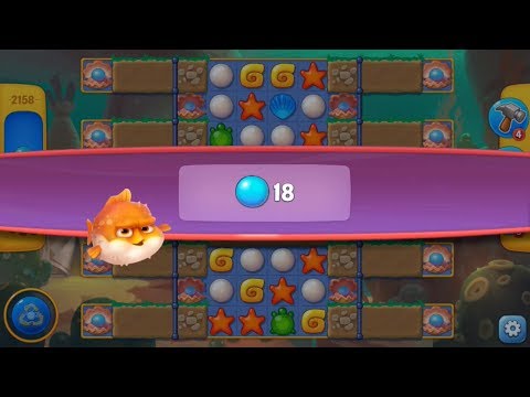 Fishdom. Hard Level 2158