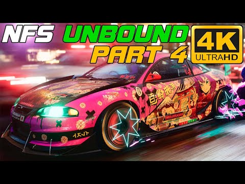 Need for Speed Unbound Gameplay Walkthrough Part 4 – No Commentary (4K PC Ultra)
