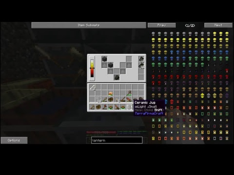 TerrafirmaCraft Gameplay - Making Lamps in a Forge