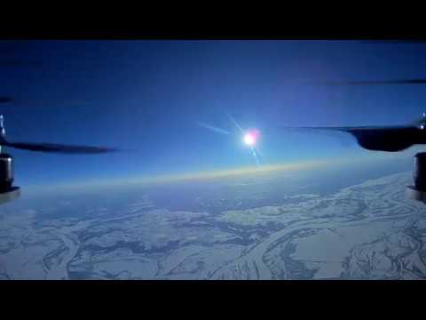 HD Квадрокоптер взлетел на высоту 8.4км / High altitude drone flight FPV