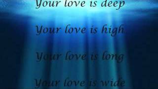 Your Love is Deep Lyrics
