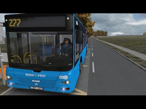 OMSI 2 277-es Járat Teszt ÚJ SZAKASZ! Dömsödi utca - Rákóczi út (MAN Lion's City BKK)