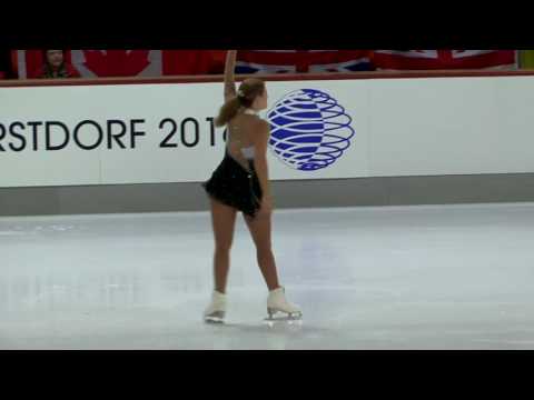 Dawn Miller- Silver Ladies II Artistic Free Skating - 2016 Oberstdorf