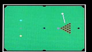 Snooker on Acorn BBC Micro Model B vintage home computer. Gameplay & Commentary