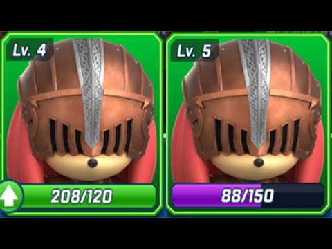 Sonic Forces Speed Battle Level 5 Upgraded to New Runner Sir Gawain - All 62 Runners Unlocked