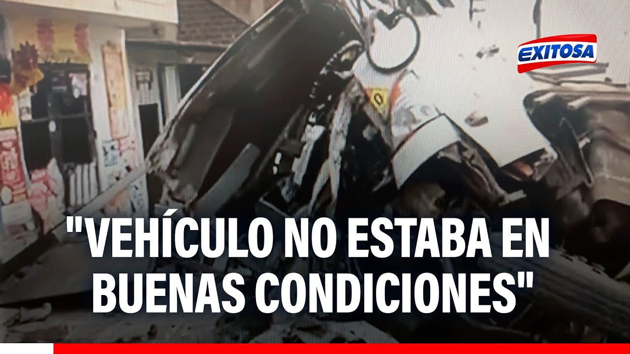 🔴🔵 Choque fatal en Comas habría sido causado por falla mecánica, según experto