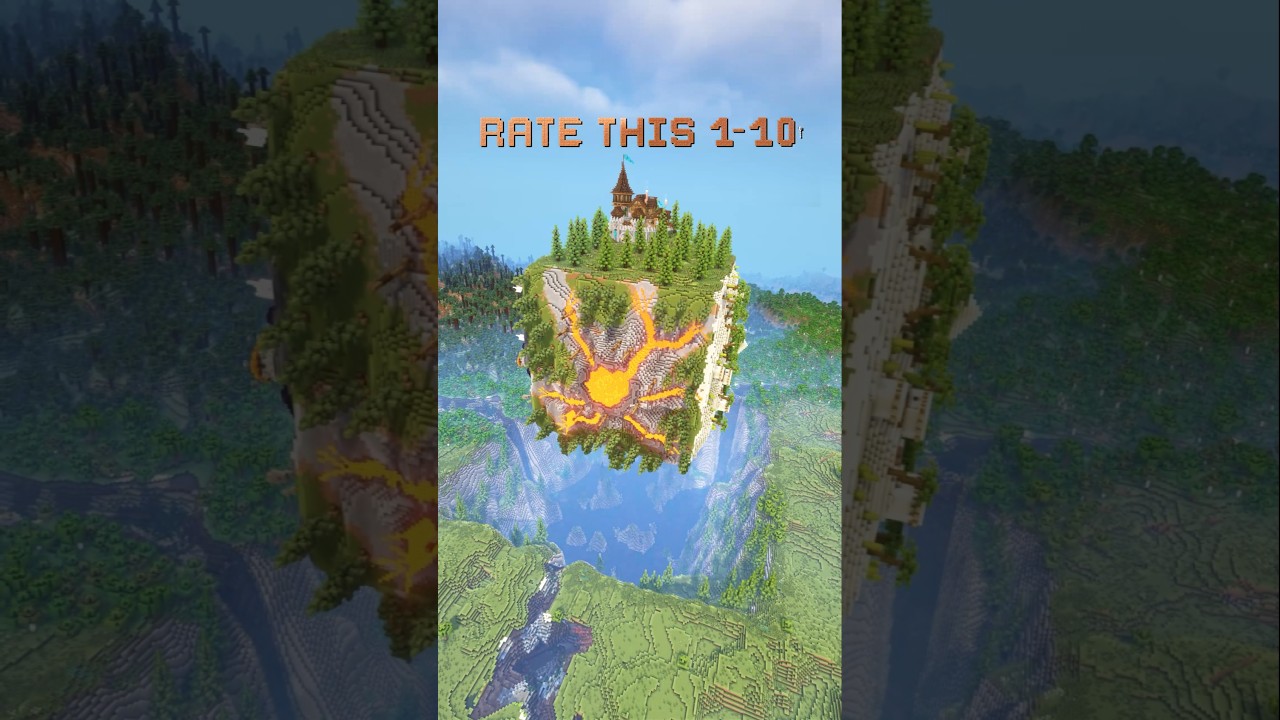 Minecraft: Cubeworld Planet Build Timelapse #minecraft