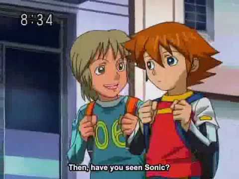 Sonic X Episode 34 - Sonic the Fugitive (Japanese) part 1