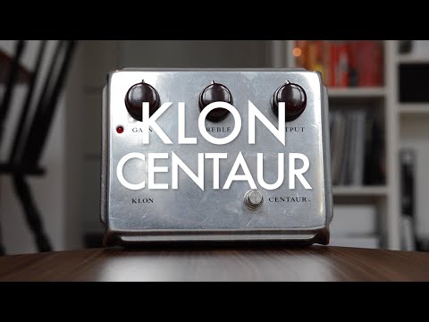 Klon Centaur Professional Overdrive (Non-Horsie) 2000s Silver image 11