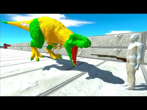 FPS AVATAR DEATH RUN vs EVERY UNITS UPDATE - Animal Revolt Battle Simulator ARBS