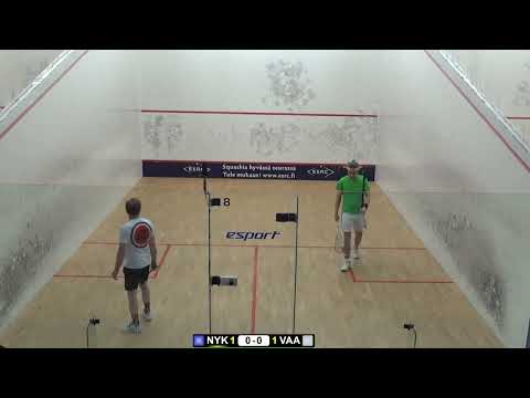 Matias Tuomi Open: Eino Vaarala ESRC -  Rasmus Nykänen ESRC
