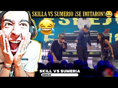 SKILL VS SUMERIA SEMIFINAL (REACCIÓN) | ¡SKILLA VS SUMERIO CAMBIO DE ROL!🔥😂| DUELO DE 8 PROGRAMA 5