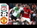 liverpool - Man United 2-2 Highlights | Luis Diaz , Bruno Fernandes , Kobbie Mainoo , Mohamed Salah