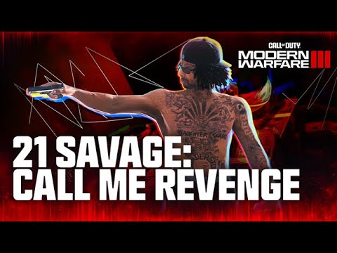 “Call Me Revenge” by 21 Savage ft. d4vd (Gameplay Music Video) | Call of Duty: Modern Warfare III