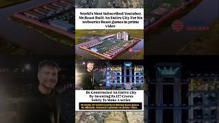 Download lagu MrBeast Built an Entire City Just for a Web Series | Beast Games on Prime Video #shorts #mrbeast mp3