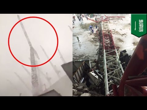 Mecca crane collapse: Large crane collapses, kills dozens at Saudi Arabia's Grand Mosque - TomoNews