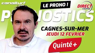 emission video des courses turf pmu du Jeudi 12 février 2026