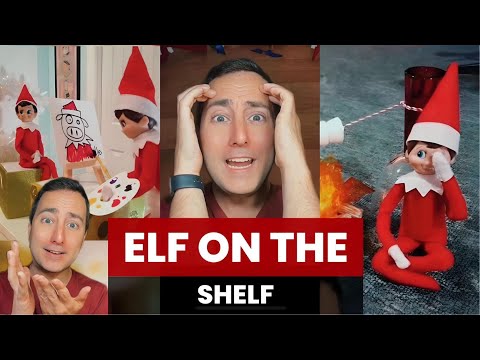 Elf on the Shelf Ideas | Elf on the Shelf Gone Wrong