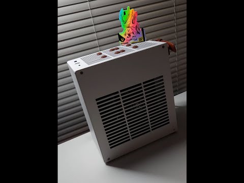 SFF Couch PC K39 Build (Zotac 5060 Solo + Ryzen 7800x3d)