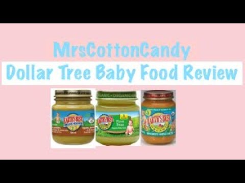 DOLLAR TREE BABY FOOD TASTE / REVIEW BY EARTH'S BEST ORGANIC - JULY 2019