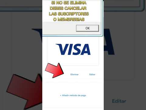 Cómo eliminar una tarjeta de Crédito o Débito del correo de Google Play #short #viral #viralvideo