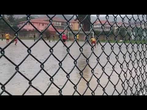 Calcio, Prima Categoria. La punizione di Sonny Sparaccio in Dianese&Golfo-Sanstevese