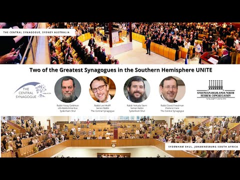 TWO OF THE GREATEST SYNAGOGUES UNITE!