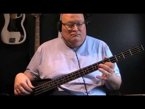 The Beatles I'll Cry Instead Bass Cover with notes & tablature