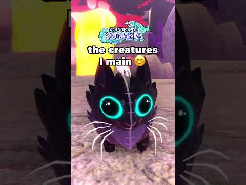 creatures i main vs creatures my friends main 😈 Creatures of Sonaria #shorts
