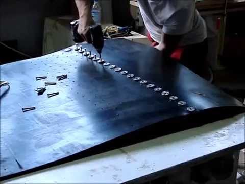 Attaching the Fasteners on Conveyor Belt