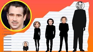 How Tall Is Colin Farrell - Height Comparison!