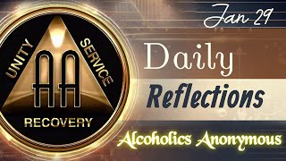 AA Daily Reflection Jan 29: The Joy of Sharing in Recovery (Fellowship & Healing)