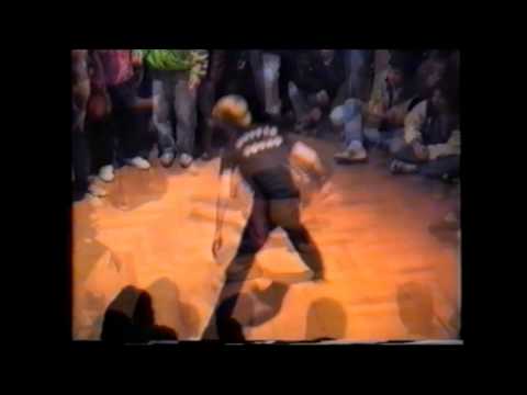 Jam footage with B-boy Storm, Swift Rock, Franklin (Battle Squad) ... 1989