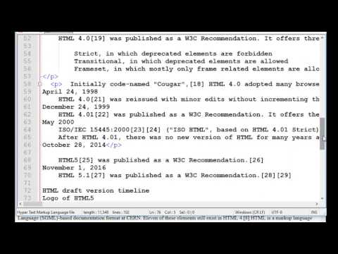 XHTML and CSS Tutorial 7 Creating a Link Within a Web Page