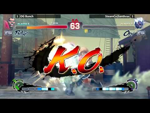 USF4 @ Last Man Standing 2: OG Bunch (Balrog) vs SteamCo|Santhrax (Oni) [720p/60fps]