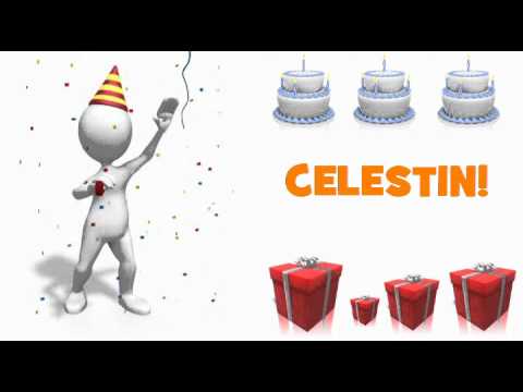 HAPPY BIRTHDAY CELESTIN!