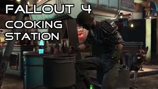 Fallout 4 Cook Food to Restore HP & Remove Radiation