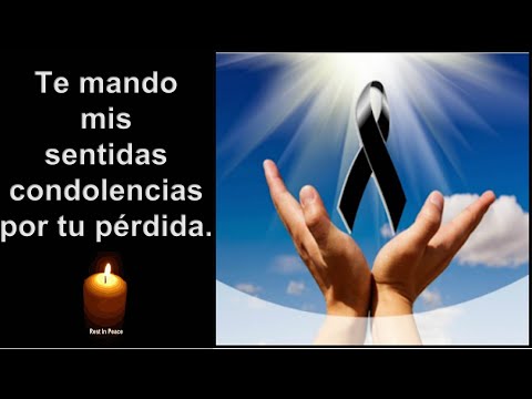 Mensaje de Condolencias y Apoyo por la Pérdida de un Ser Querido 💔 Palabras de Consuelo.