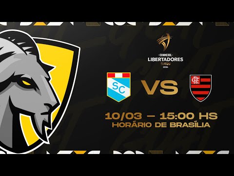 SPORTING CRISTAL X FLAMENGO | LIBERTADORES SUB-20 | AO VIVO E COM IMAGENS
