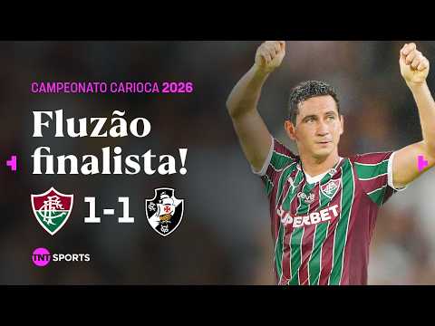 GANSO RESOLVE NO FINAL EM JOGO DE TRÊS PÊNALTIS E FLU É FINALISTA! FLUMINENSE 1X1 VASCO