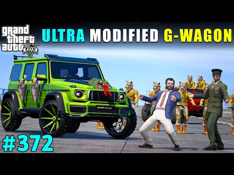 MILITARY COLONEL GIFTED RAREST G WAGON TO MICHAEL | GTA V GAMEPLAY #372 | GTA 5